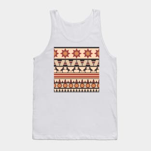 Native Indian style repeating pattern Tank Top